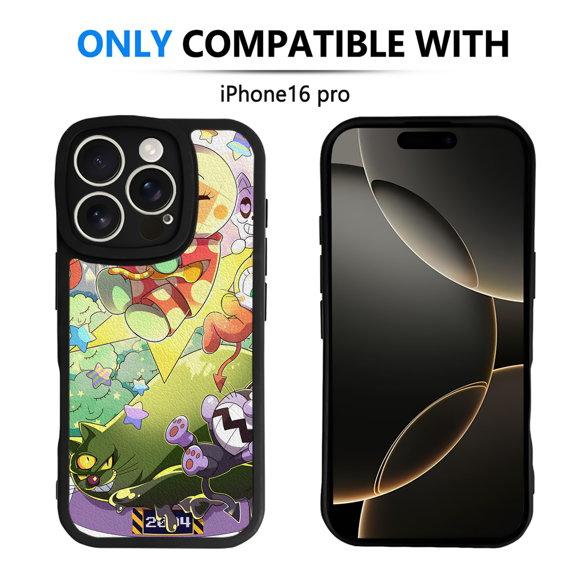 （画像用） アンパンマン Anpanman 【iPhone 16シリーズ対応】シリコンスマホケース（レザー調） 材質：シリコン